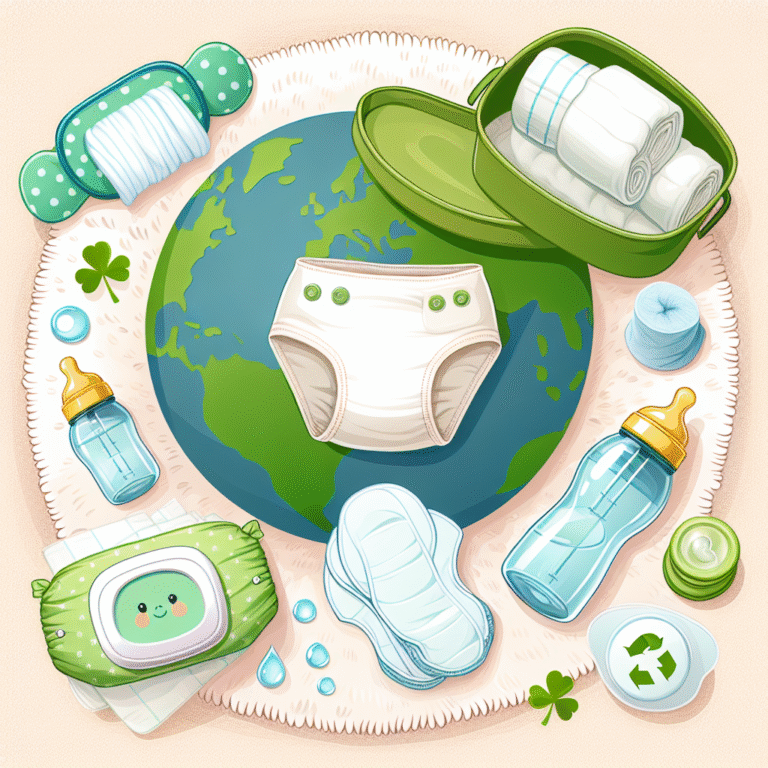 Produtos de higiene sustentável para bebês: cuidando do futuro