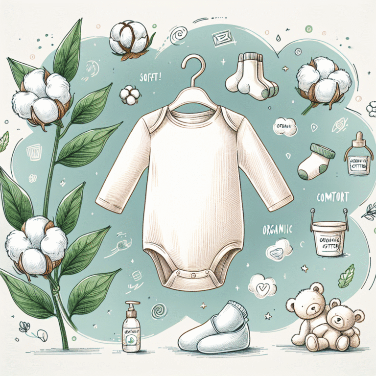 roupas orgânicas para bebê: conforto e saúde