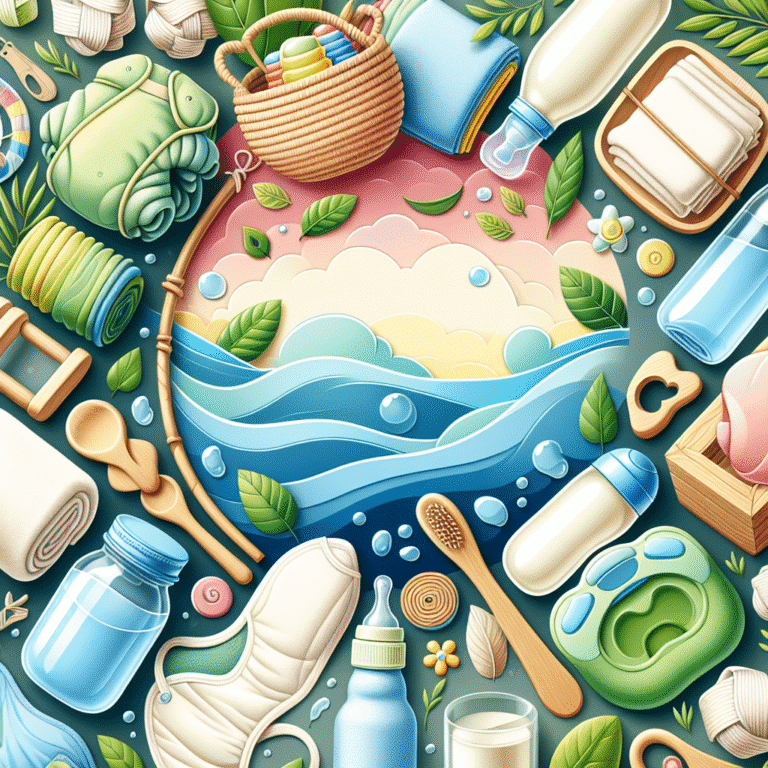 Produtos de higiene sustentável: como proteger seu bebê e o meio ambiente