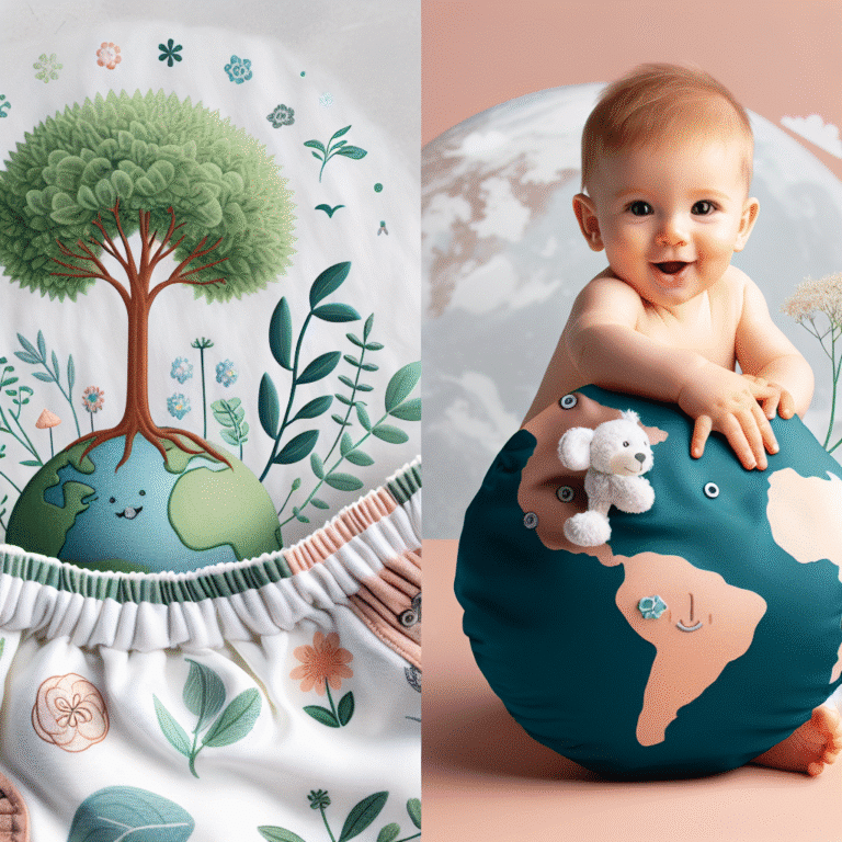 Fraldas ecológicas: o melhor para o seu bebê e para o planeta