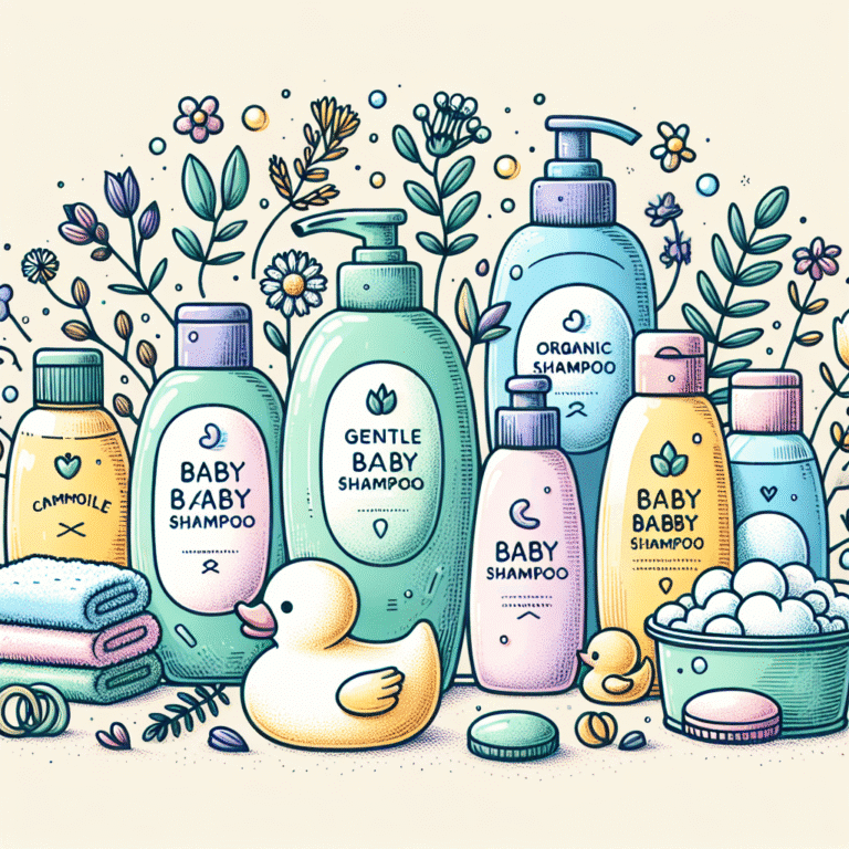 Shampoos orgânicos para bebês: limpeza suave e sem químicos