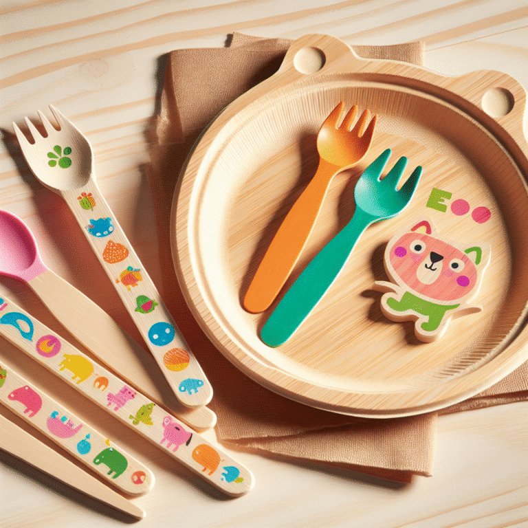 utensílios sustentáveis para alimentação infantil