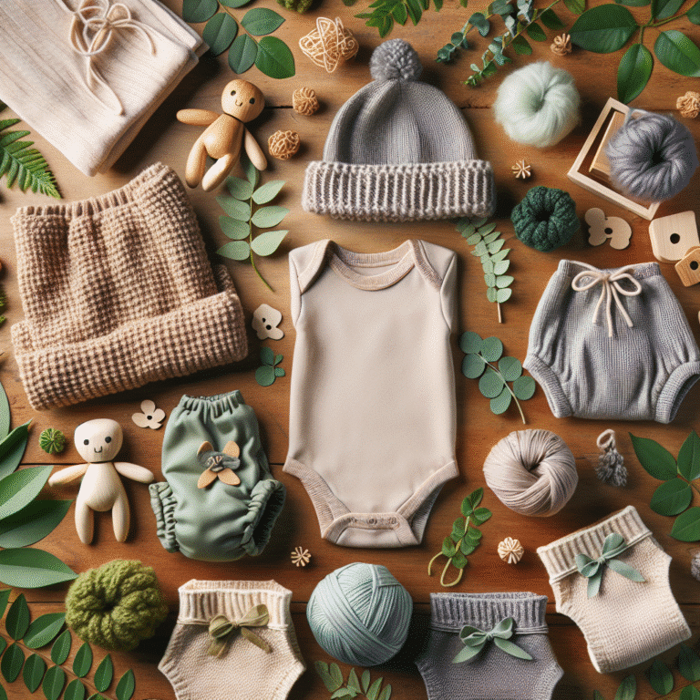 como escolher roupas ecológicas para recém-nascidos