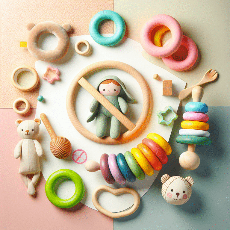 Brinquedos sem toxinas para bebês: como garantir segurança na brincadeira