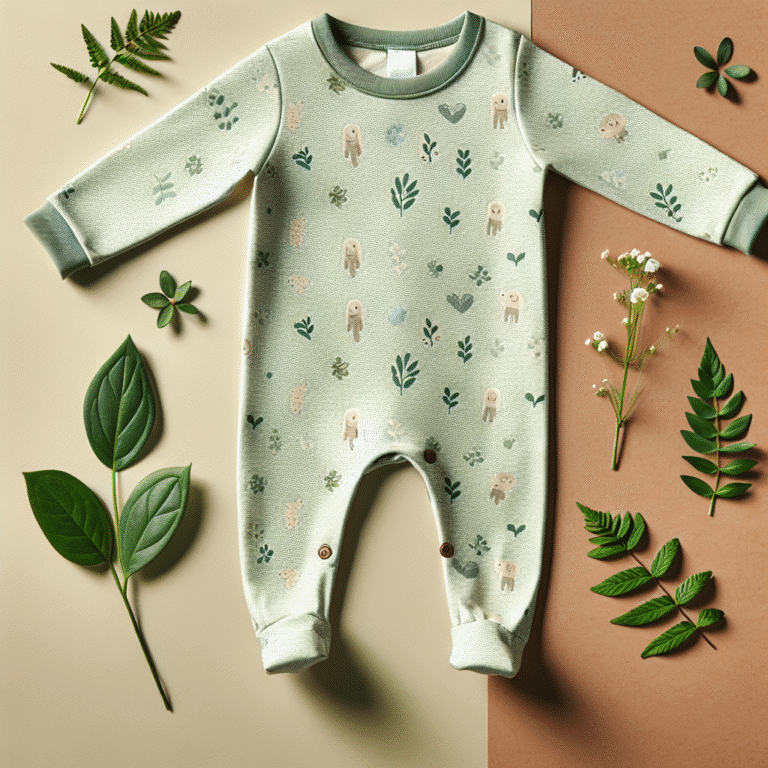 pijamas ecológicos para bebês: durabilidade e estilo