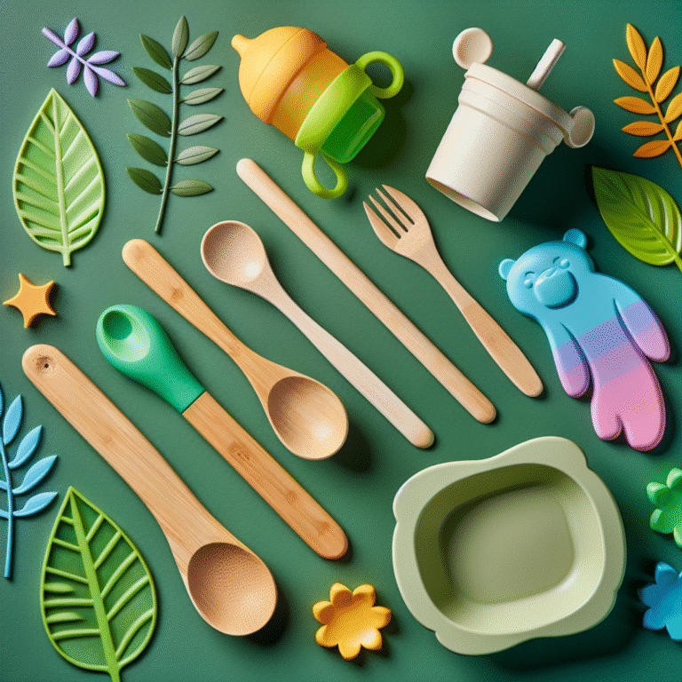 Utensílios sustentáveis para alimentação infantil: como escolher os melhores