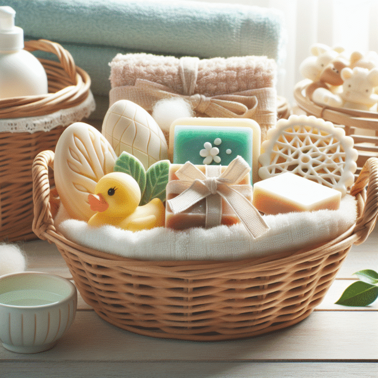 Sabonetes naturais: a escolha ideal para recém-nascidos