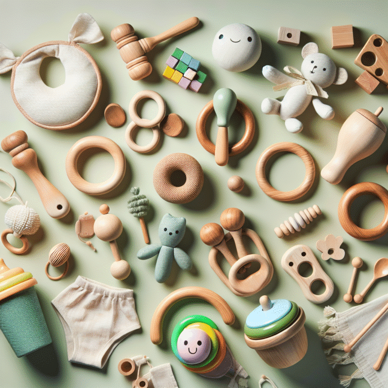 Brinquedos ecológicos para bebês: a nova tendência sustentável