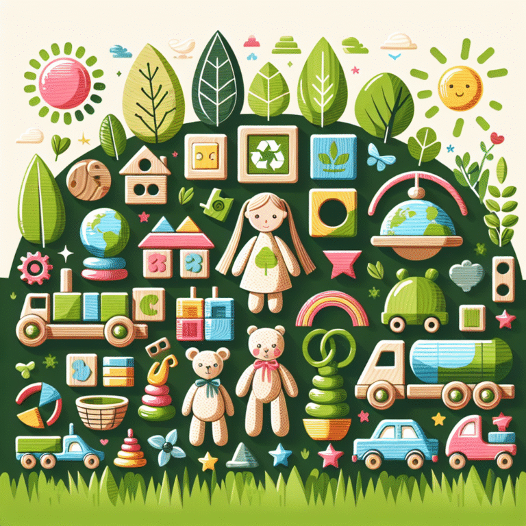 Brinquedos seguros e ecológicos: um guia para pais conscientes