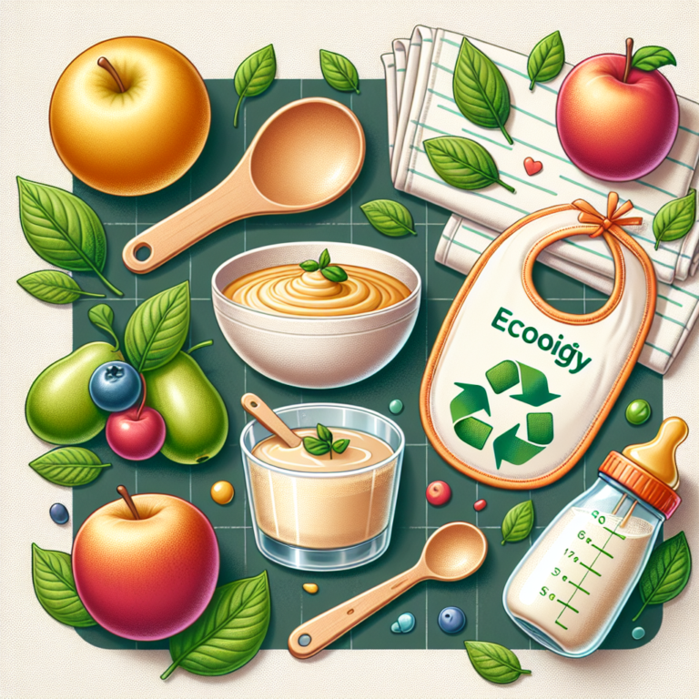 alimentação saudável e ecológica para bebês