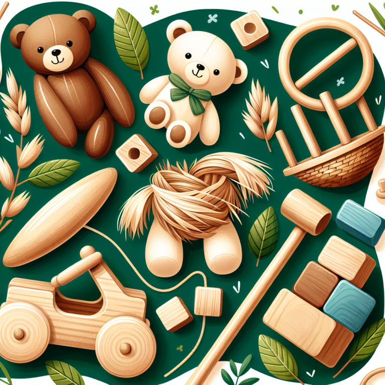 Brinquedos seguros e ecológicos que fazem a diferença