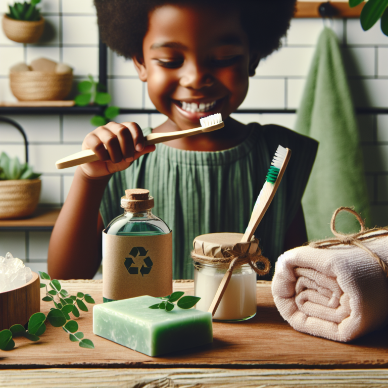 Higiene pessoal sustentável: dicas para um cuidado infantil eco-friendly