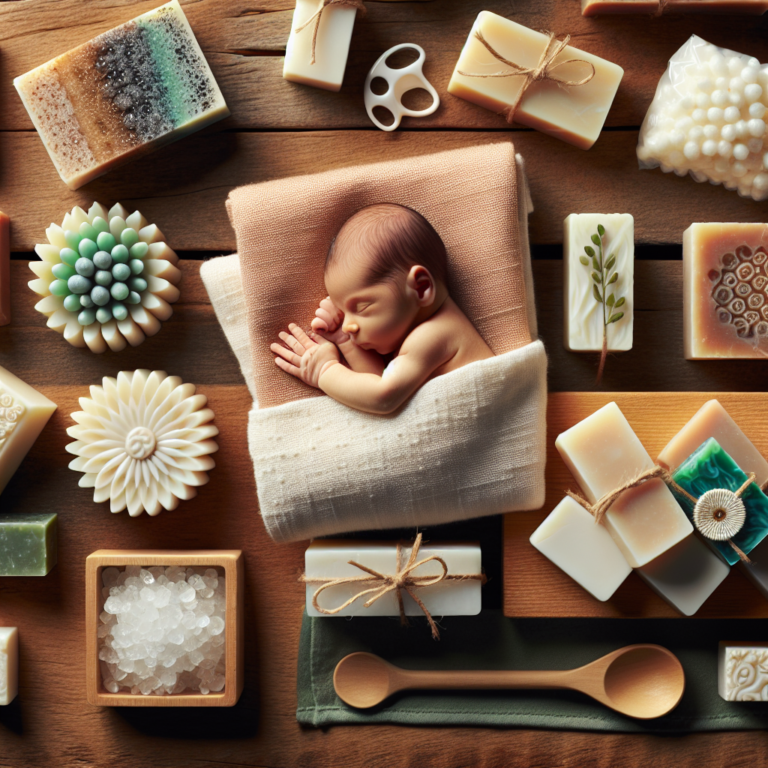 Sabonetes naturais: cuidados delicados para recém-nascidos