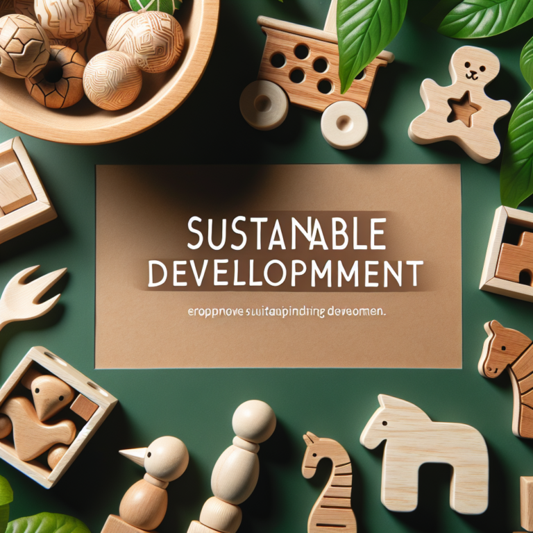 Descubra os brinquedos de madeira sustentáveis para o desenvolvimento