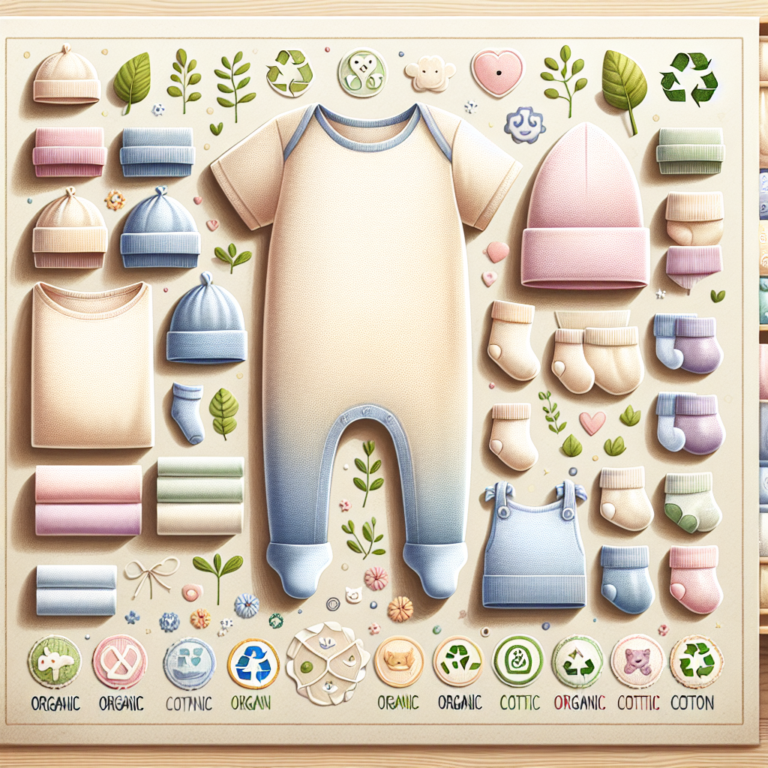 como escolher roupas de algodão orgânico para o seu bebê