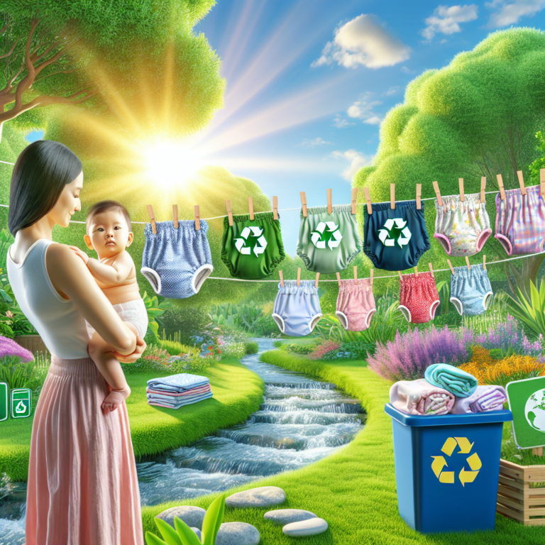 Fraldas ecológicas: a escolha sustentável para os bebês