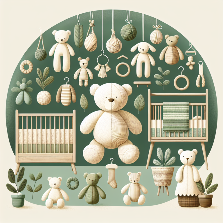 A importância dos brinquedos de tecido natural para bebês