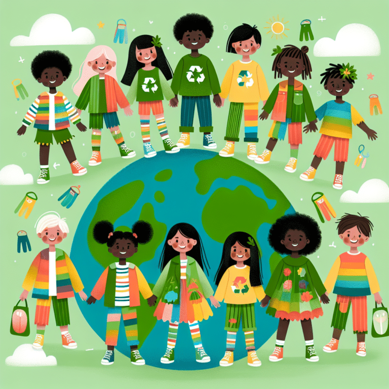 roupas ecológicas para meninos e meninas: estilo inclusivo e sustentável