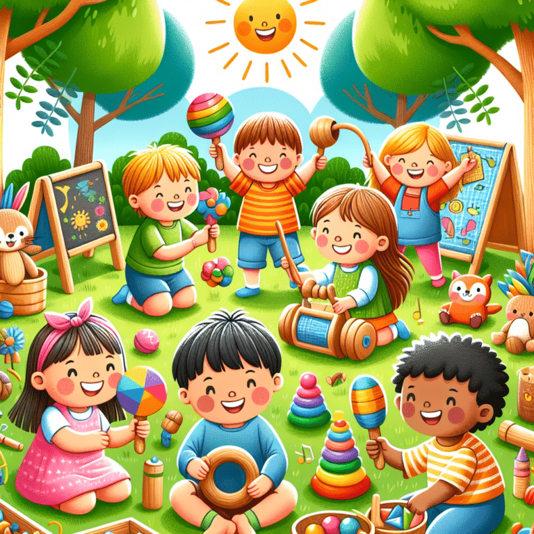 Brinquedos naturais e seu papel no desenvolvimento infantil