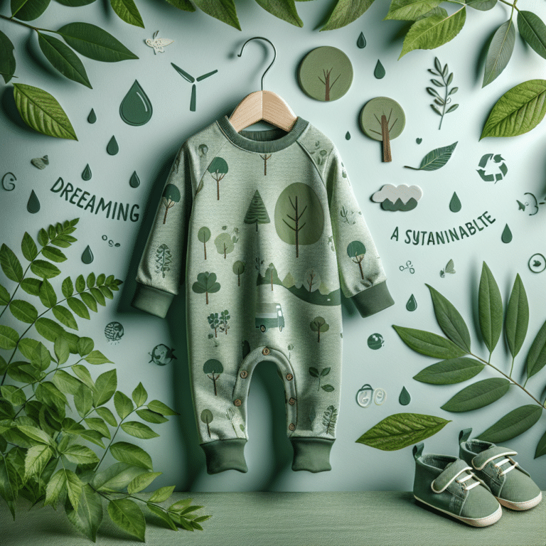 Pijamas ecológicos para bebês: sonhando de forma sustentável
