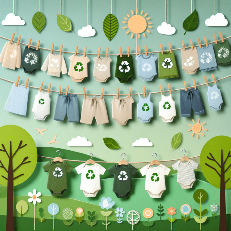 Roupas de bebê amigas do meio ambiente: construindo um futuro melhor