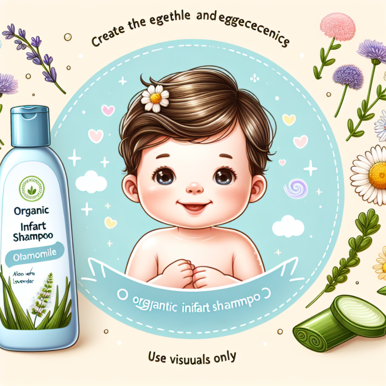 Shampoos orgânicos para bebês: limpeza delicada e eficaz