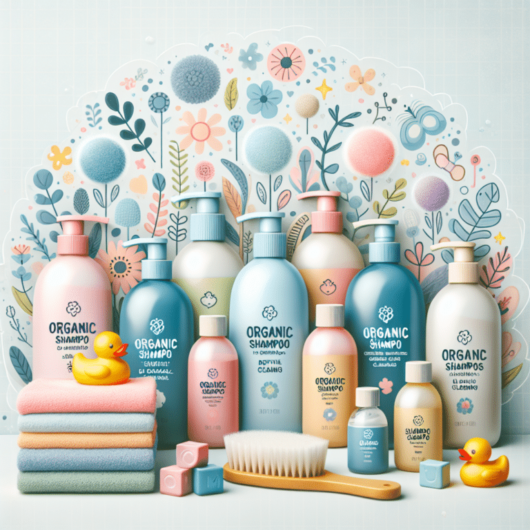 Shampoos orgânicos para bebês: limpeza delicada e eficaz