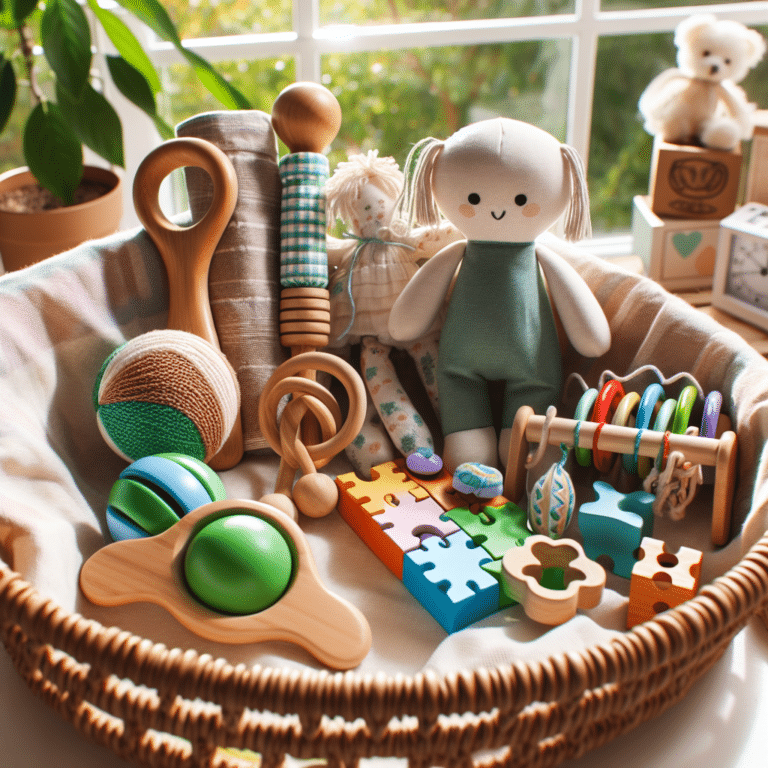 Brinquedos ecológicos para bebês: a nova tendência sustentável