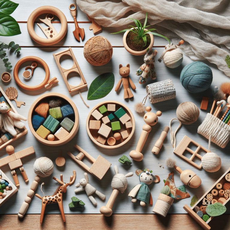 Brinquedos amigos do meio ambiente: divertindo-se de forma consciente