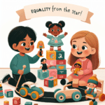 Brinquedos ecológicos para meninos e meninas: igualdade desde o início
