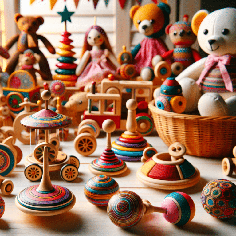 Brinquedos infantis feitos à mão: a beleza do artesanal