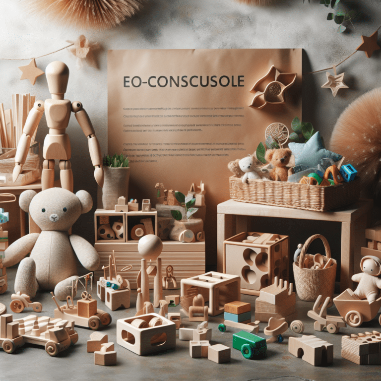Brinquedos livres de plástico: alternativas sustentáveis e criativas